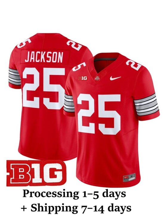 Other - Mens Youths Select Bo Jackson Vapor Jersey Stitched Scarlet Red